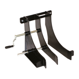 Mechanical screw wheel clamp